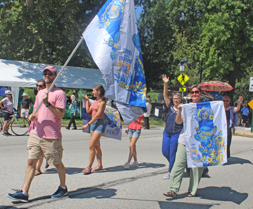 Russian Cultural Garden in the Parade of Flags